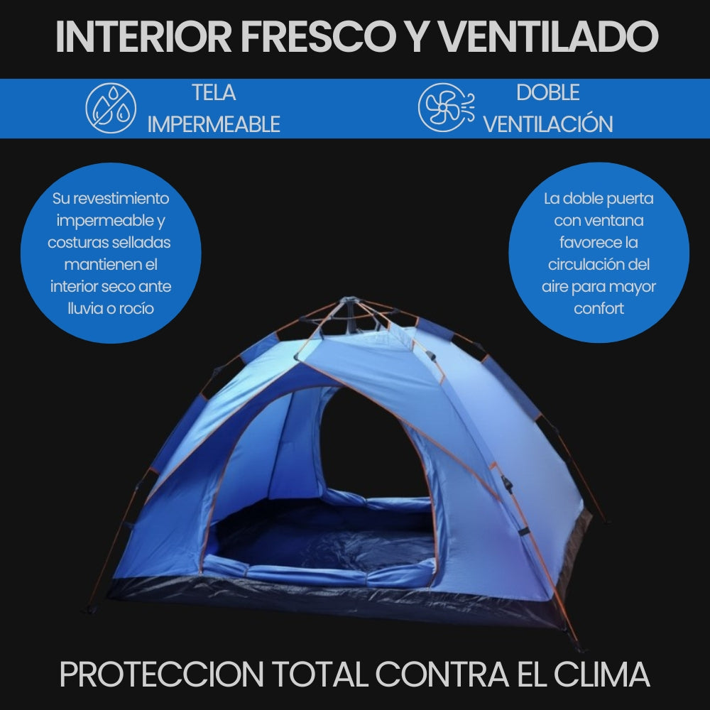 Carpa Automática Para Camping
