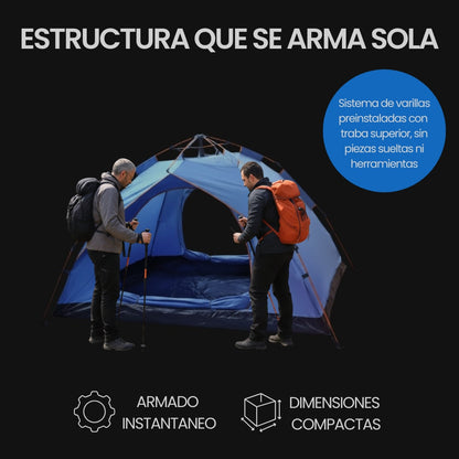 Carpa Automática Para Camping
